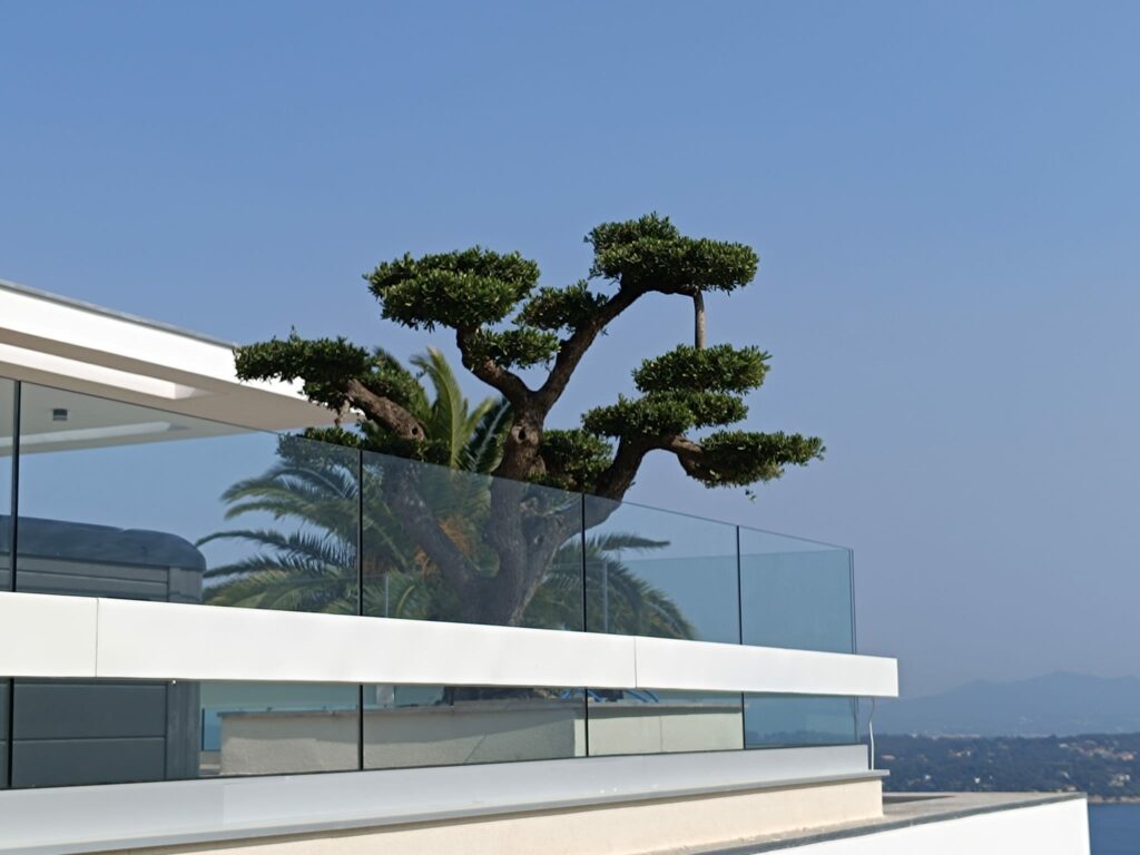 garde corps villa